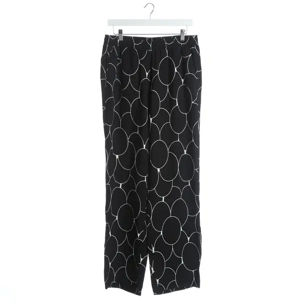 Pants, in Black, Viscose, Odeeh