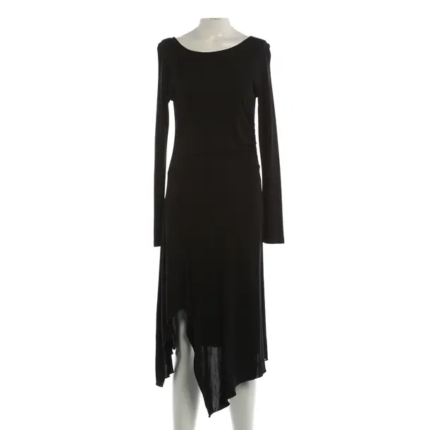 Dress, in Black, Rayon, Steffen Schraut