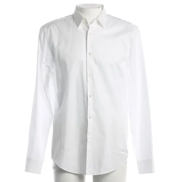Shirt, in White, Cotton, Hugo Boss Black Label