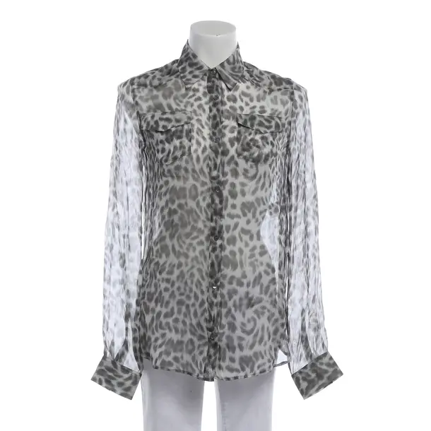 Blouse, in Gray, Silk, Balmain