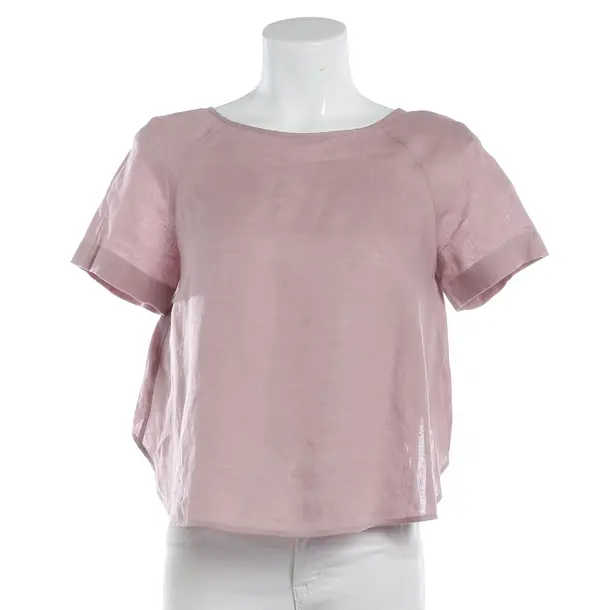 Camicetta, in Rosa chiaro, Lino, Emporio Armani