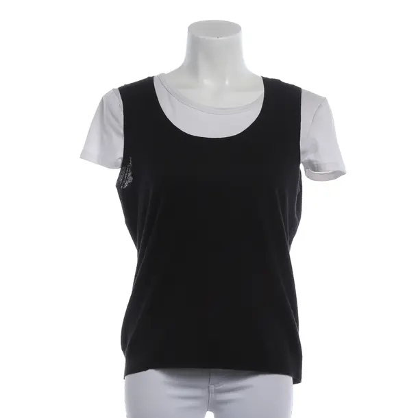 Sweater Vest, in Black, Cotton, Strenesse