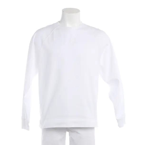 Sweatshirt in Weiß, Baumwolle, Stone Island