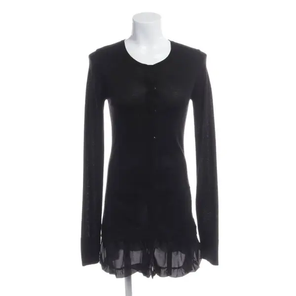 Cardigan, in Black, Wool, Burberry