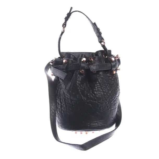 Shoulder Bag in Black, Leather, Alexander Wang