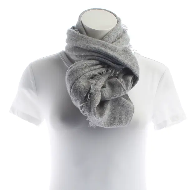 Sciarpa, in Grigio, Lana, Ripetere