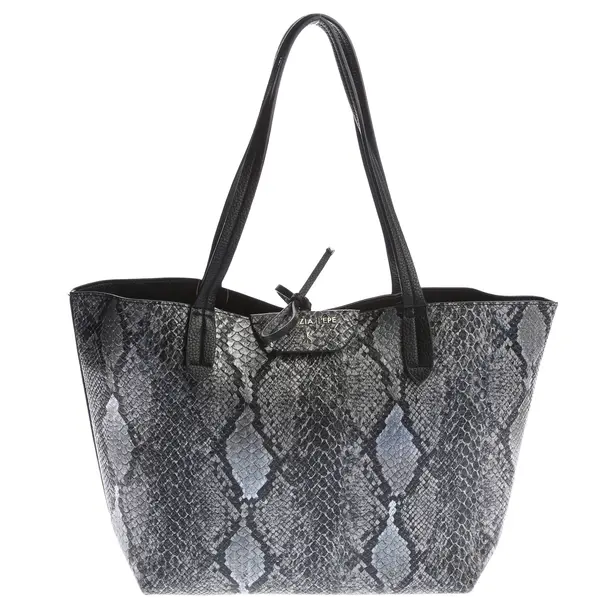 Shopper in Grau, Polyurethan, Patrizia Pepe