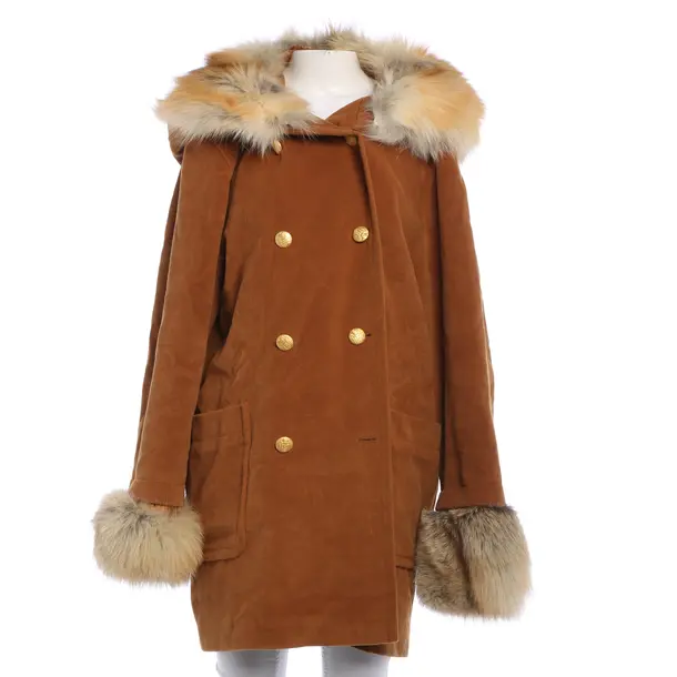 Winter Coat, in Brown, Wool, Escada