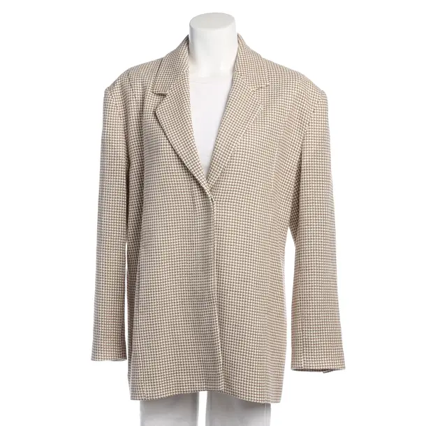 Blazer in White, Cotton, by Aylin König