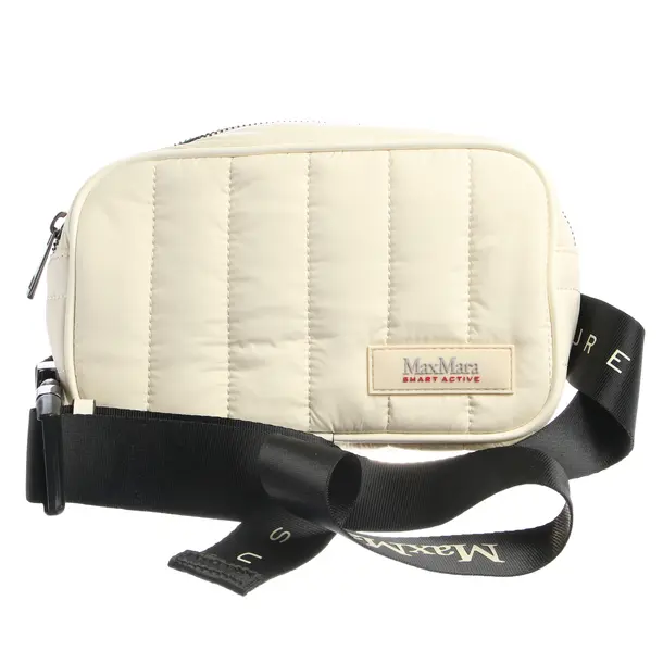 Bum Bag in White, Polyester, Max Mara