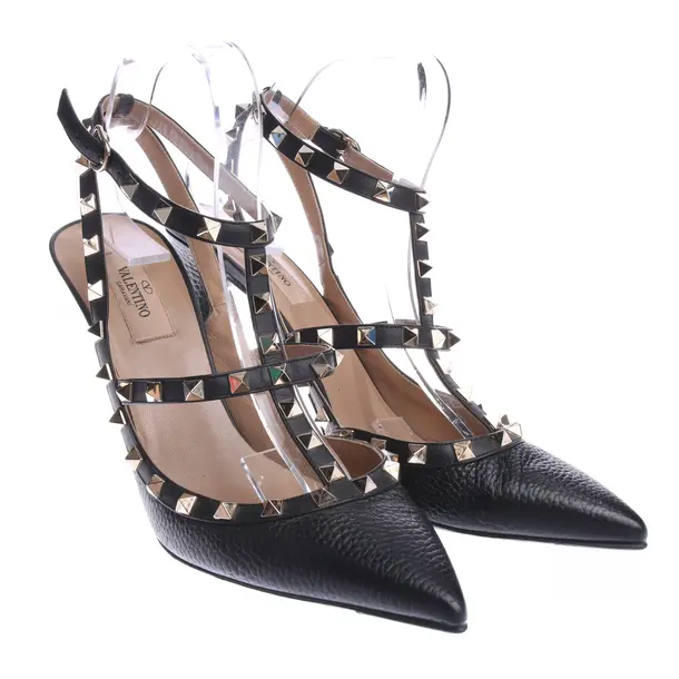 Slingbacks in Schwarz, , Valentino