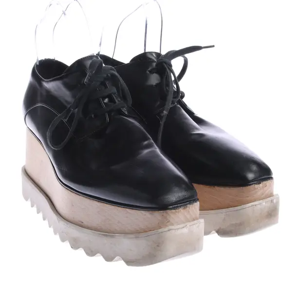Lace up Shoes in Black, , Stella McCartney