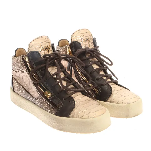High-Top Sneaker in Mehrfarbig, , Giuseppe Zanotti