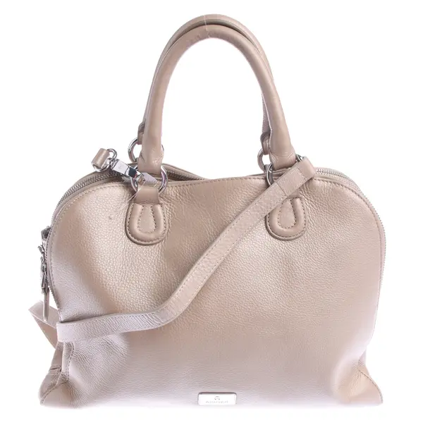 Handbag in White, Leather, Aigner