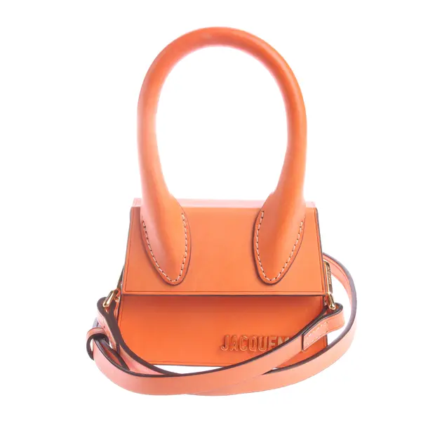 Evening Bag in Orange, Leather, Jacquemus