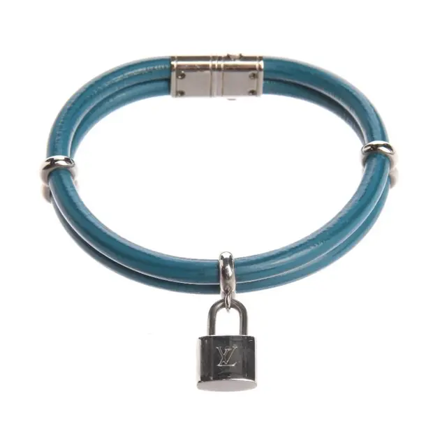 Bracelet in Blue, Other Fibers, Louis Vuitton