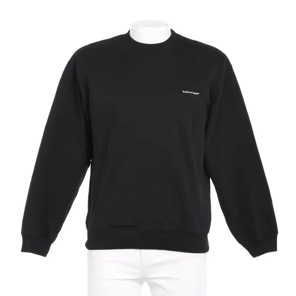 Sweatshirt in Schwarz, Baumwolle, Balenciaga