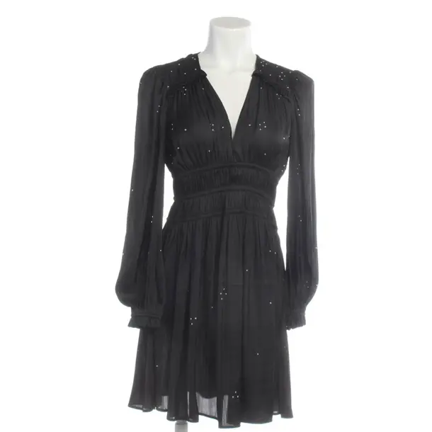 Cocktailkleid in Schwarz, Polyester, Maje