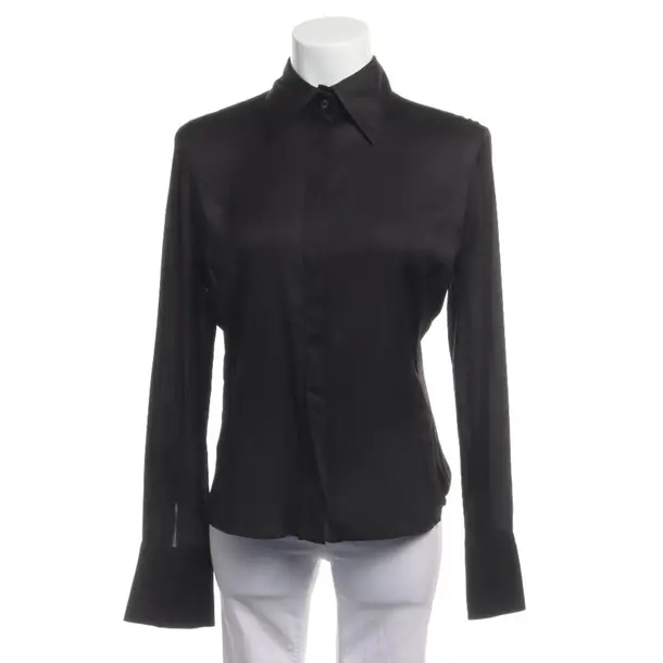 Bluse in Schwarz, Seide, Gucci