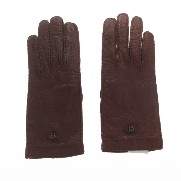 Gloves, in Brown, Leather, Aigner