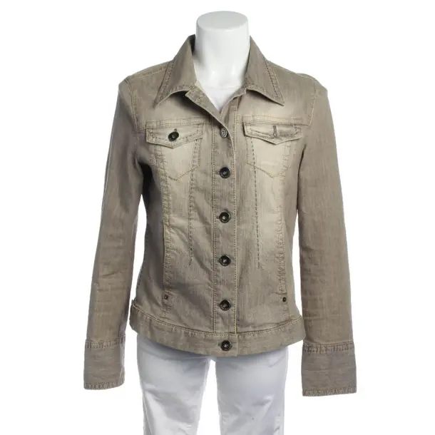 Jeansjacke in Grau, Baumwolle, Marc Cain