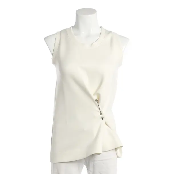 Top, in White, Polyester, Balenciaga
