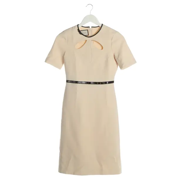 Dress, in Cream, Cotton, Gucci