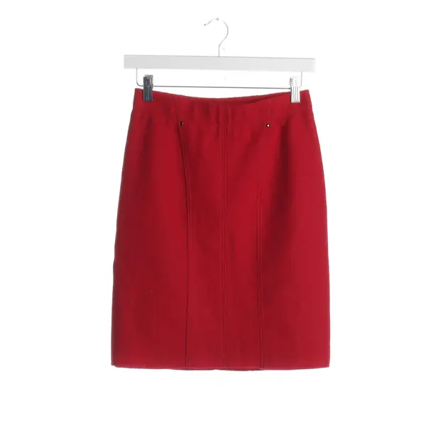 Skirt in Red, Wool, Marc Cain