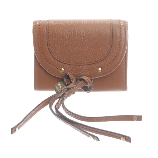 Wallet in Brown, Leather, See by Chloé