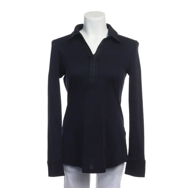 Longsleeve in Blau, Baumwolle, Strenesse