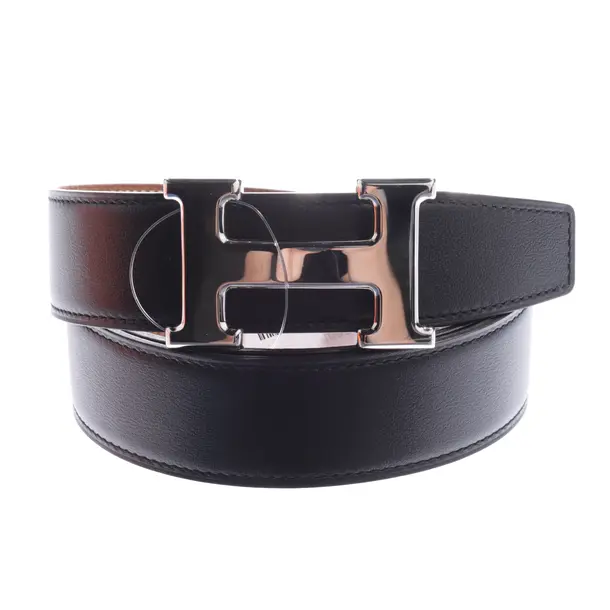 Gürtel in Schwarz, Leder, Hermès