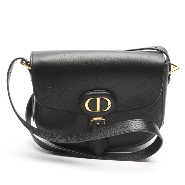 Shoulder Bag in Black, Leather, Dior