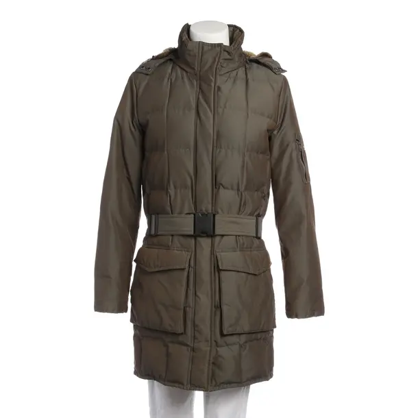Winterjacke in Grün, Baumwolle, Woolrich