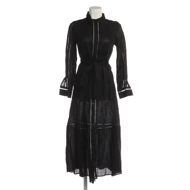 Kleid in Schwarz, Leinen, Mrs & Hugs