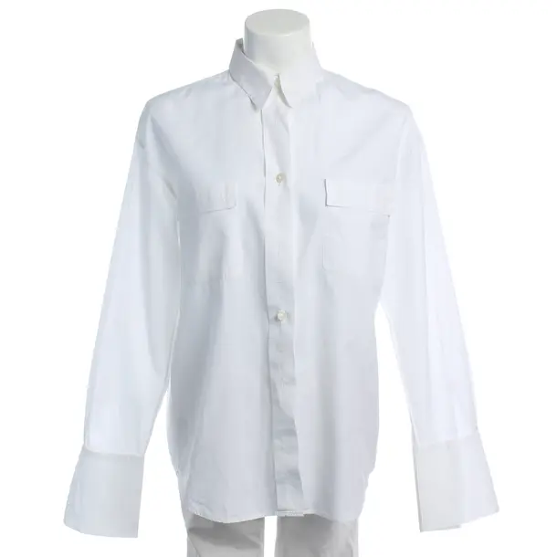 Blouse in White, Cotton, Jil Sander