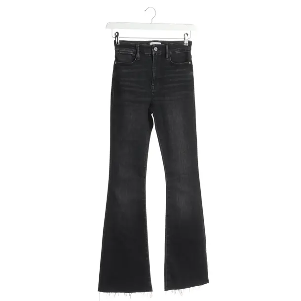 Flared Jeans in Black, Cotton, Frame