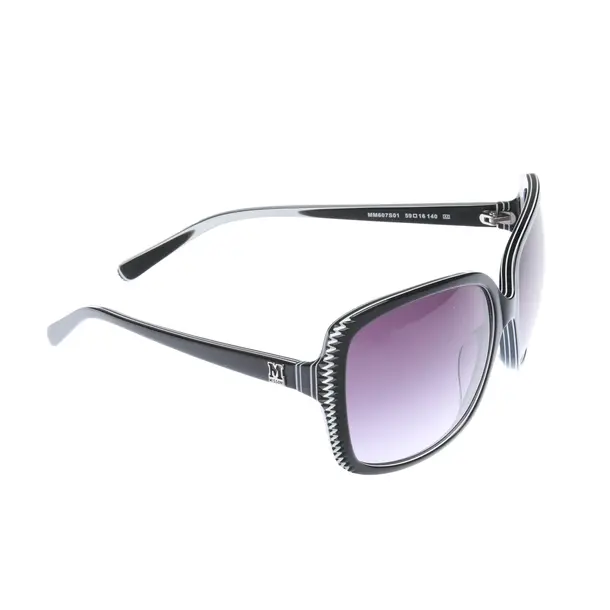 Sonnenbrille in Schwarz, Kunststoff, Missoni M