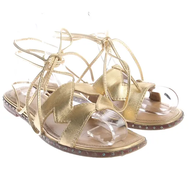 Sandalen in Metallic, , Maje