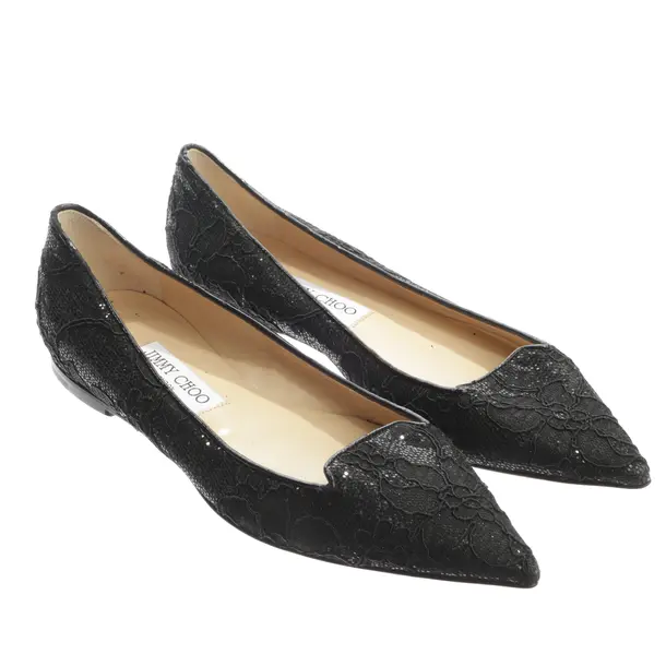 Ballerinas in Schwarz, , Jimmy Choo