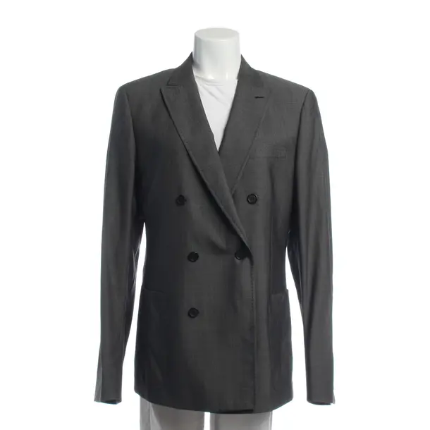 Blazer in Grau, Wolle, Prada
