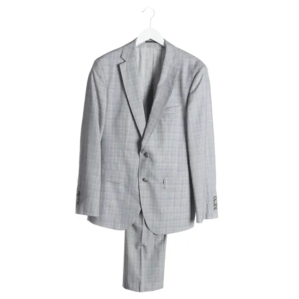 Anzug in Grau, Wolle, Hugo Boss Selection