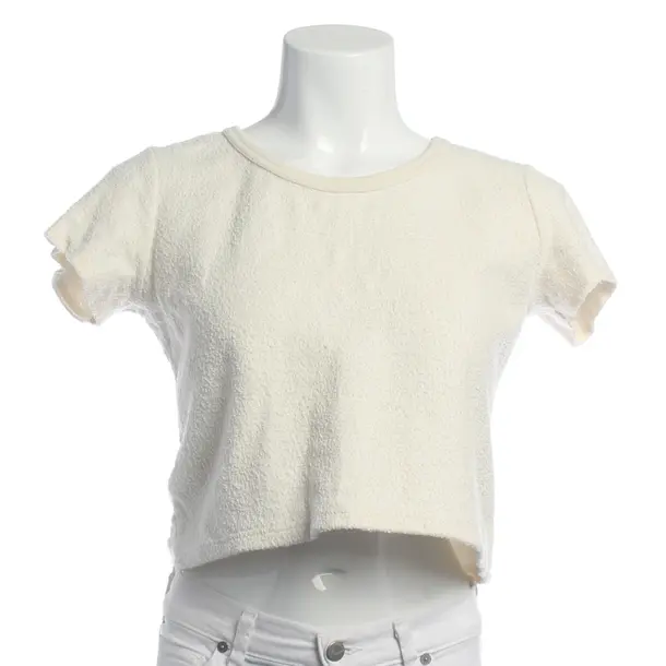 Shirt in Weiß, Baumwolle, American Vintage
