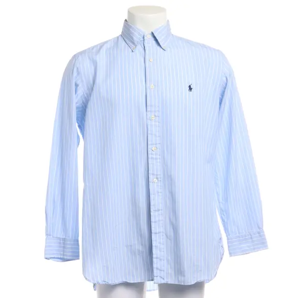 Shirt in Blue, Cotton, Polo Ralph Lauren