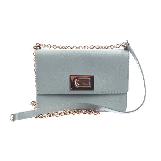 Umhängetasche in Blau, Leder, Furla