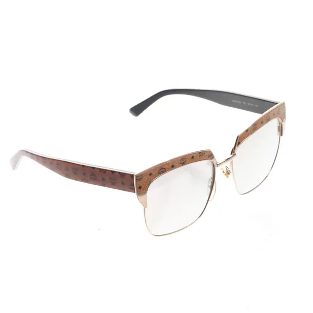 Sonnenbrille in Braun, Kunststoff / Metall, MCM