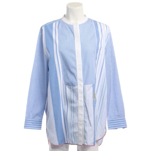 Bluse in Blau, Baumwolle, Tommy Hilfiger