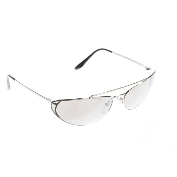 Sonnenbrille in Metallic, Kunststoff / Metall, Prada