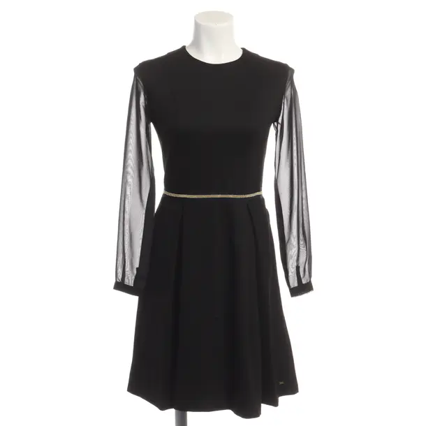 Kleid in Schwarz, Viskose, Tommy Hilfiger