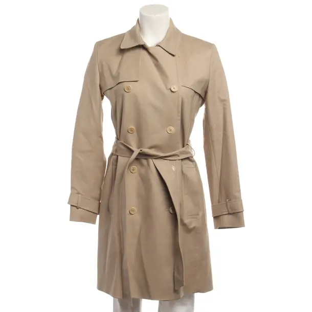 Mid-Season Coat in White, Cotton, Hugo Boss Red Label