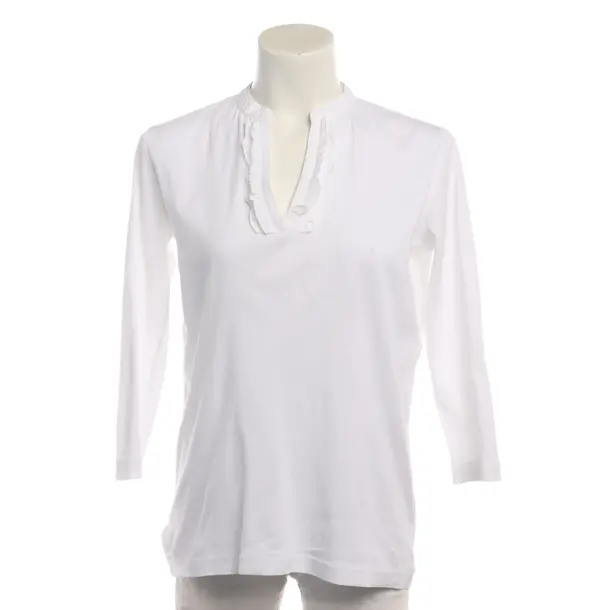Long Sleeve Shirt in White, Cotton, Bogner